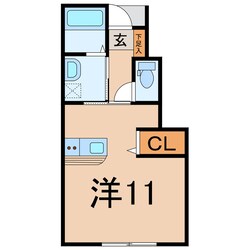 新庄駅 徒歩24分 1階の物件間取画像